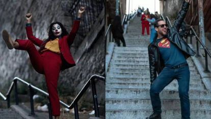 O filme ‘Coringa’ popularizou esta escadaria do Bronx como cenário para fotos do Instagram.