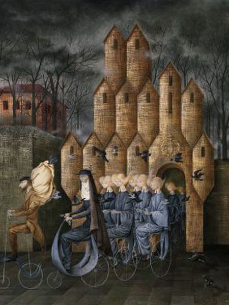 'Hacia la Torre', de Remedios Varo.