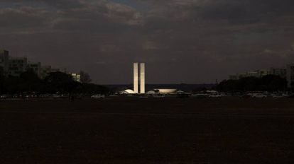O Congresso Nacional, em Brasília.