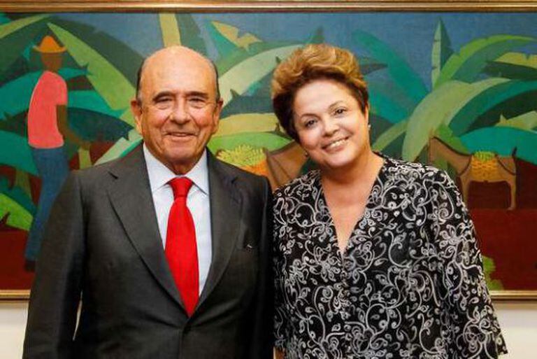 Botín e Rousseff, em imagem de 2013.
