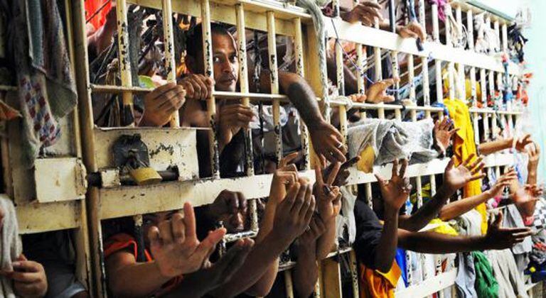 Foto de cedida pelo sindicato dos servidores penitenciários do Maranhão.