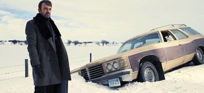 O ator norte-americano Billy Bob Thornton, na série 'Fargo'.
