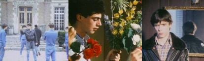 Em 'Les Minets Sauvages' (1984) os atores jogam com enfeites florais em um reformatório gótico francês.