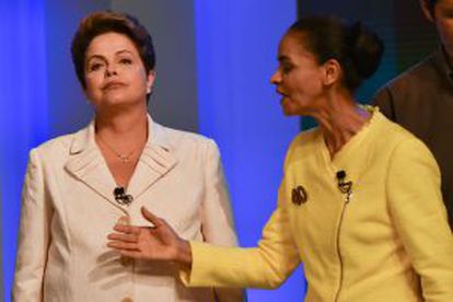 Dilma e Marina protagonizaram os principais embates da noite.