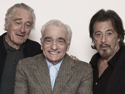 Os dois atores se juntam a Martin Scorsese em outra história sobre a máfia. Em uma entrevista em Londres, confessam que é difícil que isso volte a acontecer em um projeto parecido