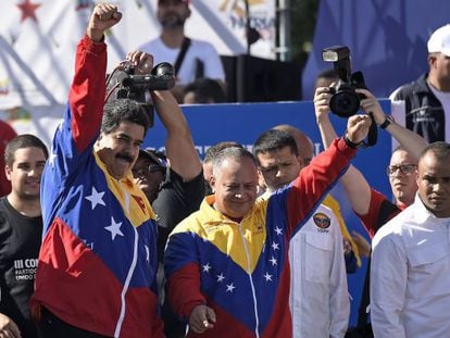Nicolás Maduro e Diosdado Cabello.