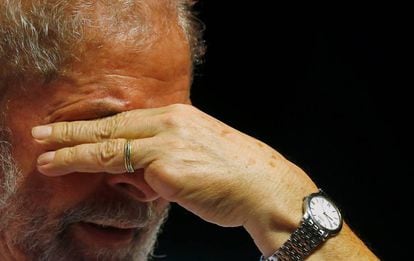 O ex-presidente Lula em foto de 2016.