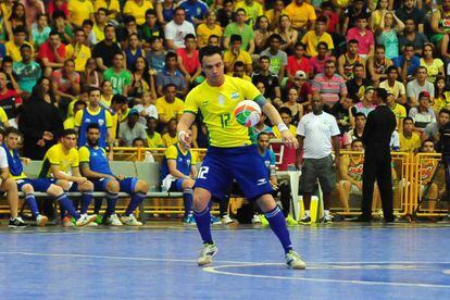 Falcão em atuação pela seleção brasileira.