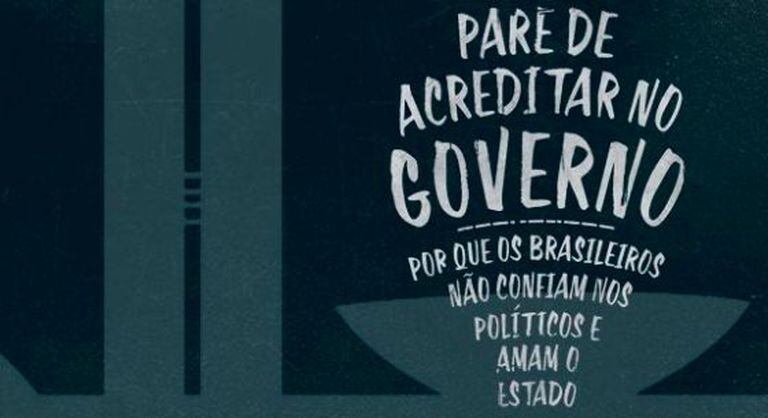 Ilustração para divulgar o livro de Bruno Garschagen.