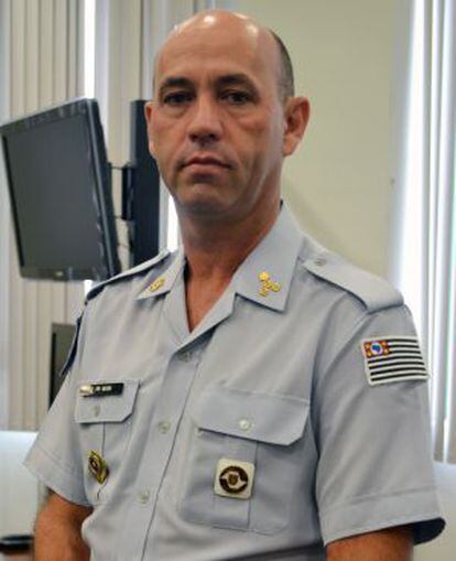 O comandante-geral da PM de São Paulo, coronel Benedito Meira.