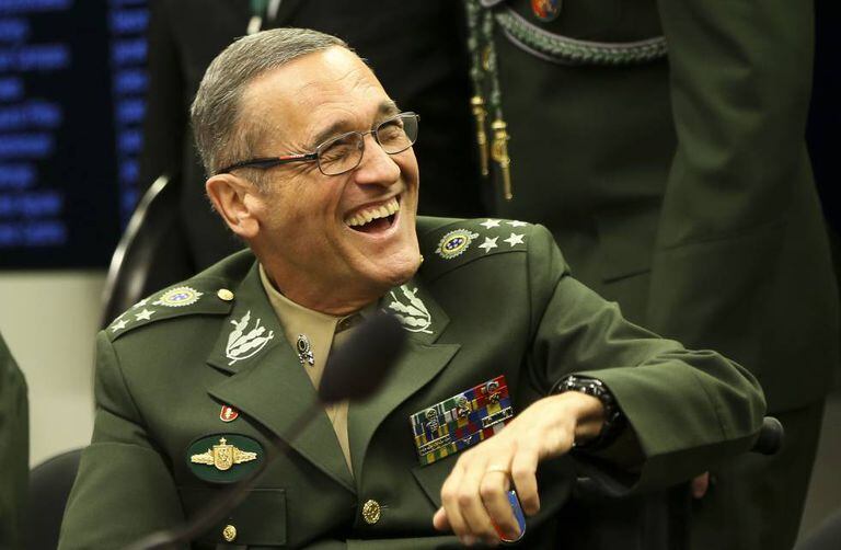 O comandante do Exército, general Eduardo Villas Boas.