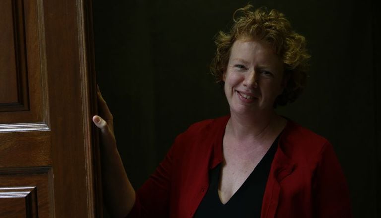 A neurologista Suzanne O’Sullivan, há algumas semanas, em Madri.