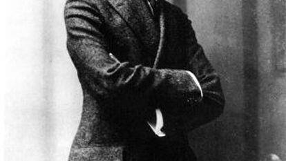 O escritor checo Franz Kafka, aos 23 anos.