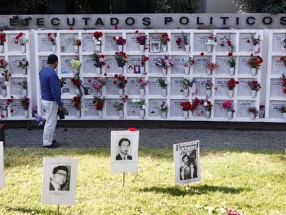 Monumento aos detidos desaparecidos no Chile.