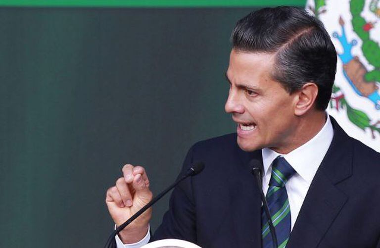 O presidente de México, Enrique Peña Nieto.