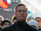 FILE PHOTO: Russian opposition politician Alexei Navalny takes part in a rally to mark the 5th anniversary of opposition politician Boris Nemtsov's murder and to protest against proposed amendments to the country's constitution, in Moscow, Russia February 29, 2020. REUTERS/Shamil Zhumatov//File Photo