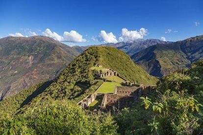Choquequirao em quéchua significa "berço de oro"