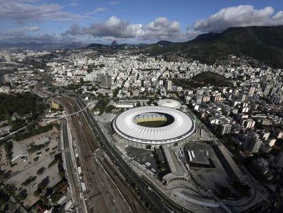 Vista aérea de Maracanã.