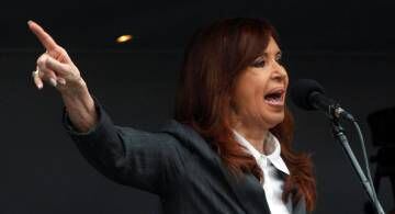 A ex-presidenta Cristina Fernández de Kirchner.
