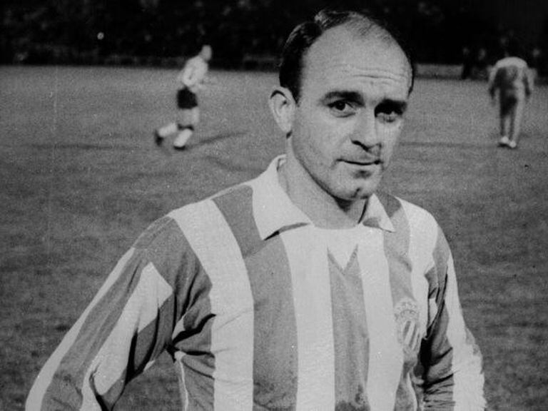 A primeira aparição de Di Stéfano no Barça contra o Olympique de Lyon, em 10 de setembro de 1964.