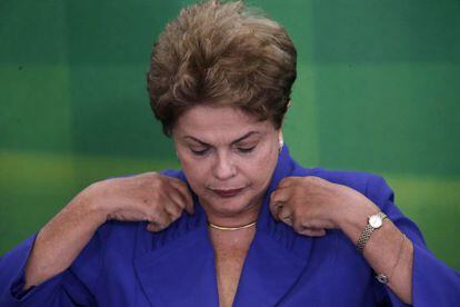 Rousseff na quarta-feira passada
