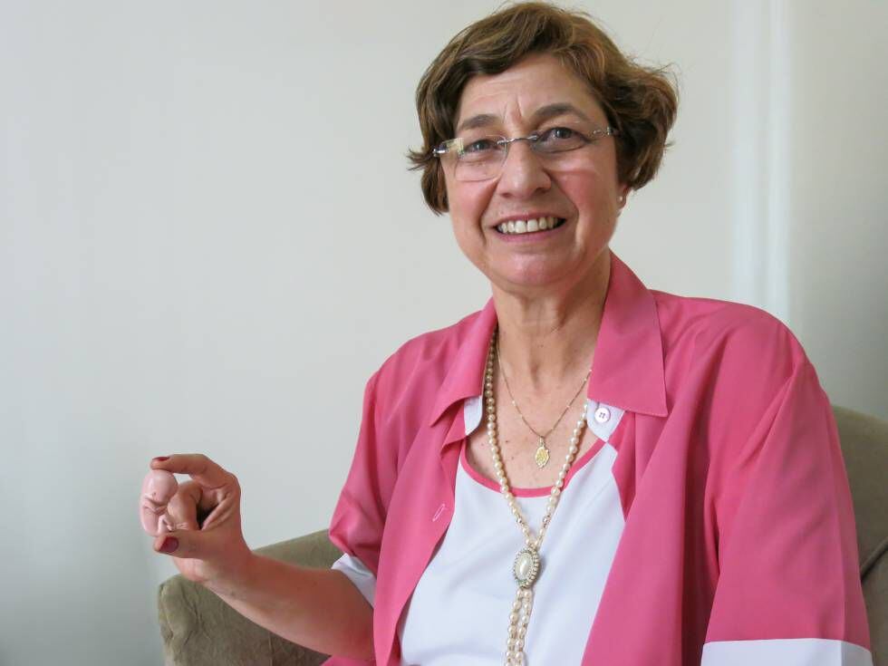A farmacêutica Lenise Garcia, professora de microbiologia da UnB e presidente do grupo Brasil Sem Aborto.