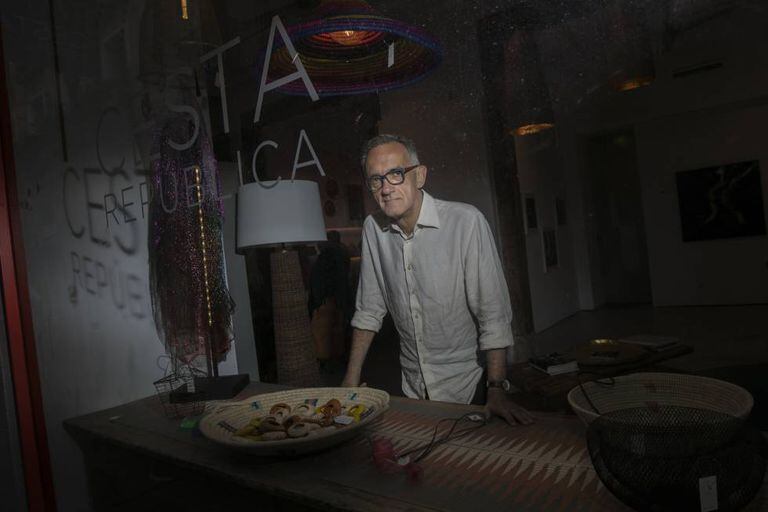 Guillermo Barrios, exilado venezuelano em Madri.