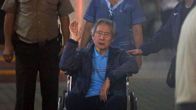 Alberto Fujimori em janeiro