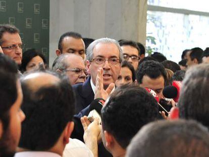 Cunha anuncia o rompimento com o Governo.