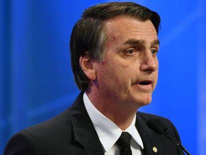 O candidato do PSL, Jair Bolsonaro, segue líder de intenções de voto