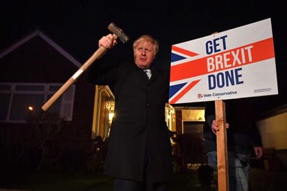 O premiê Boris Johnson promete concluir o Brexit, durante a campanha eleitoral de dezembro de 2019. Em vídeo, suas declarações desta quarta-feira no Parlamento britânico.