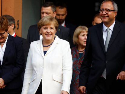 A chanceler alemã, Angela Merkel.