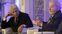 O ex-premiê espanhol Felipe González e Lula em Madri.
