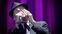 Leonard Cohen durante seu concerto em Madri, em 2012.