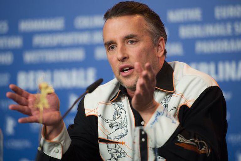 Richard Linklater durante entrevista coletiva de ‘Boyhood’ em Berlim.