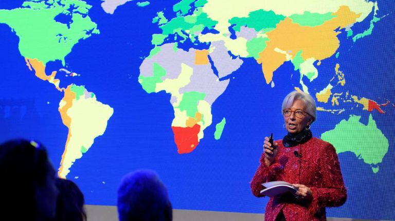 A diretora do Fundo Monetário Internacional, Christine Lagarde.