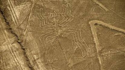 Algumas das famosas linhas de Nazca.
