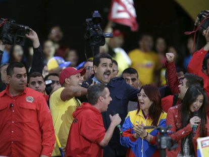 Maduro, em um ato político na sexta-feira passada.