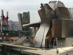Vista del Museo Guggenheim de Bilbao, de Frank Gehry.