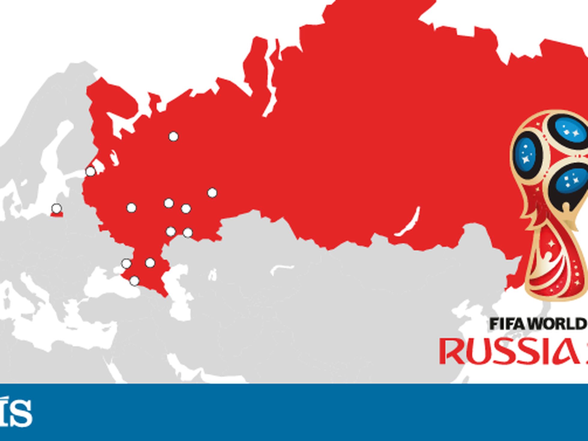 Baixe aqui a tabela de jogos da Copa da Rússia 2018 no horário de