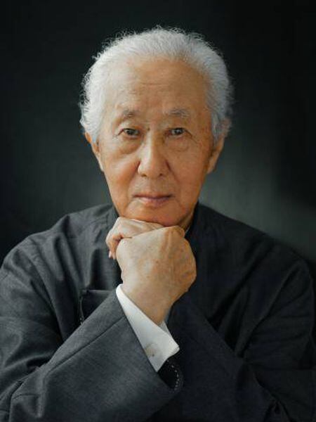 O arquiteto japonês Arata Isozaki.