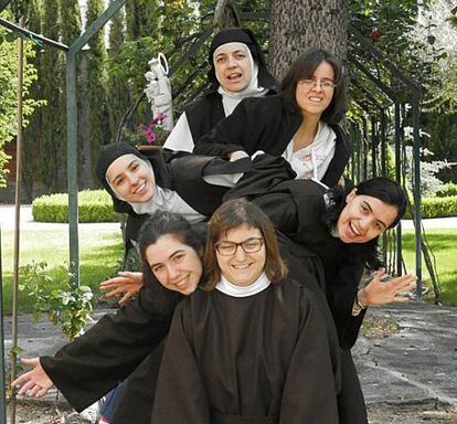 Uma das fotos que as carmelitas de Valladolid, freiras de clausura, mostram em seu site.