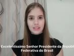 Reprodução de vídeo em que brasileiros pedem ao Governo Jair Bolsonaro que facilite sua retirada da área do coronavírus, na China.