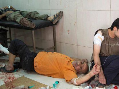 Civis feridos neste sábado em pronto-socorro de Alepo