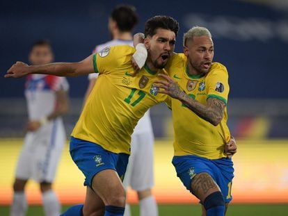 No sufoco, Brasil vence Colômbia e é campeão da Copa América