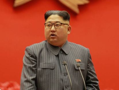 O líder norte-coreano, Kim Jong-un.