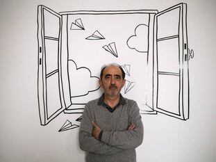 O filósofo Daniel Innerarity, após a entrevista em Madri.