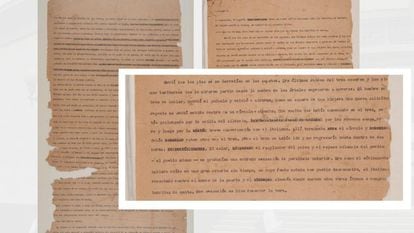 Reprodução do conto inédito de García Márquez ‘Relato de las Barritas de Menta’, permitida pela Biblioteca Luis Ángel Arango, do Banco da República da Colômbia