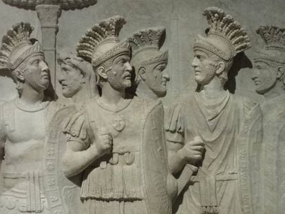 Os pretorianos do Louvre.
