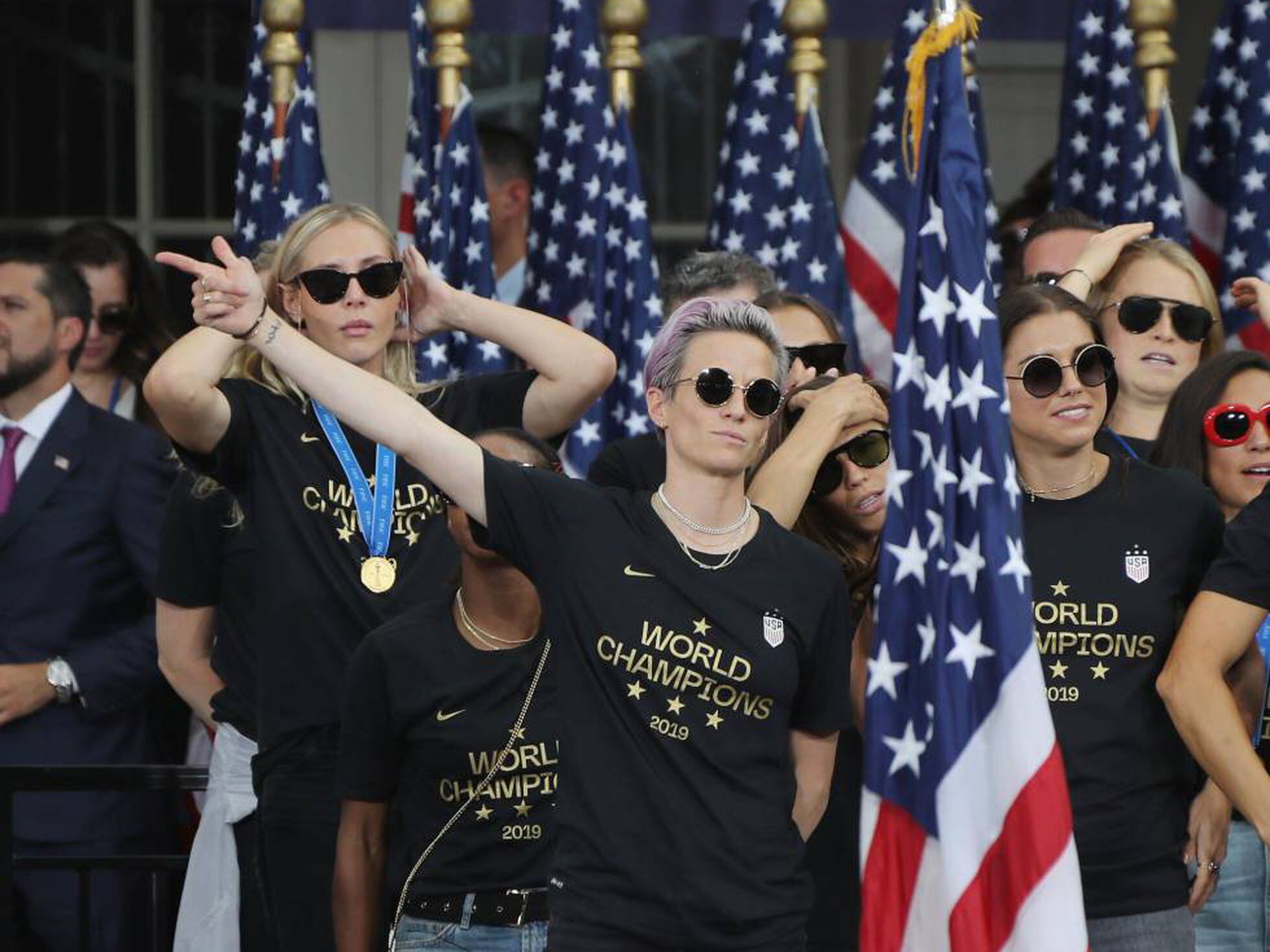 Nova dinastia do time de futebol feminino dos EUA sonha com o